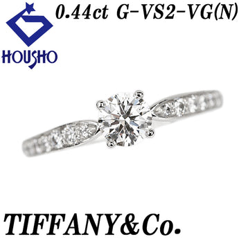 Tiffany Diamond Harmony Ring Diamond Pt950 TIFFANY&amp;Co. [Used] [124326]