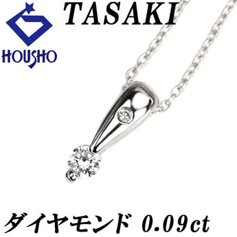 TASAKI Tasaki Pearl Diamond Necklace K18 White Gold TASAKI [Used] [124335]