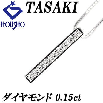 TASAKI Tasaki Pearl Diamond Necklace K18 White Gold TASAKI [Used] [124336]