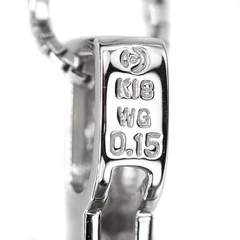 TASAKI Tasaki Pearl Diamond Necklace K18 White Gold TASAKI [Used] [124336]