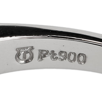 タサキ 田崎真珠 マベパール リング ダイヤモンド Pt900 TASAKI【中古】【124349】
