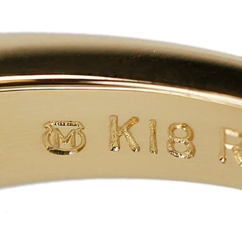 ミキモト ルビー リング  ダイヤモンド K18イエローゴールド MIKIMOTO【中古】【124368】