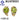 Manfredi Peridot Earrings, K18 Yellow Gold, Bezel Setting, Bezel Setting [Used] [124375]