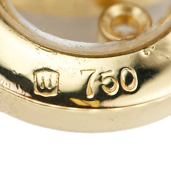 ウォルサム ダイヤモンド ネックレス K18イエローゴールド WALTHAM【中古】【124379】