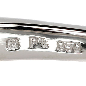 ミキモト 黒蝶真珠(南洋真珠) リング ダイヤモンド Pt950 MIKIMOTO【中古】【125046】