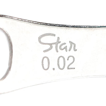 Star Jewelry Diamond Necklace K18 White Gold STAR JEWELRY Star [Used] [125059]