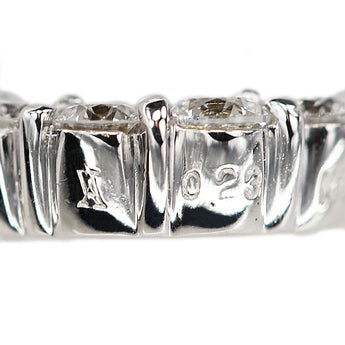 VENDOME AOYAMA Diamond Necklace K18 White Gold VENDOME AOYAMA Circle Round Circle [Used] [125073]