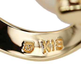 MIKIMOTO Akoya pearl necklace, K18 yellow gold, MIKIMOTO, single pearl, drop, teardrop, teardrop, [Used] [125074]