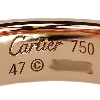 Cartier Pink Sapphire Mimi Star Ring Diamond K18 Pink Gold CARTIER #47 Pavé [Used] [125195]