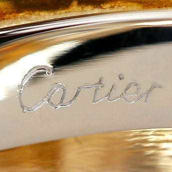 Cartier Trinity Earrings, K18 Yellow Gold, K18 White Gold, K18 Pink Gold, CARTIER, Three-Color Gold Hoop, Base Metal Only, No Stones [Used] [125211]