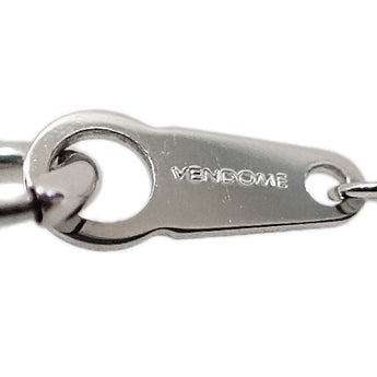 VENDOME AOYAMA Diamond Necklace Pt900 Pt850 VENDOME AOYAMA Drop Droplet Tear Openwork Delicate [Used] [125340]