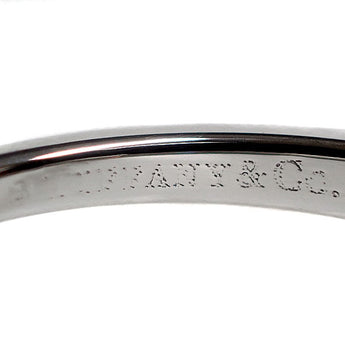 Tiffany Diamond Ribbon Ring Diamond Pt950 TIFFANY&amp;Co. Certificate of Authenticity Graded [Used] [125375]