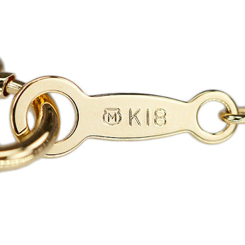 MIKIMOTO Akoya Pearl Necklace K18 Yellow Gold MIKIMOTO Twist Curl [Used] [125482]