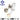 White South Sea Pearl Pendant Top Black South Sea Pearl Diamond K18 White Gold Butterfly Papillon Insect Animal [Used] [125514]