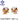 Multi-color stone earrings, K18 yellow gold [Used] [125526]