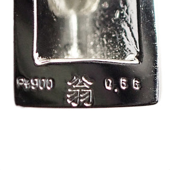 翁淳 イエローダイヤモンド ネックレス  Pt900 K18ホワイトゴールド JUN OKINA 作家 デザイナー【中古】【125925】