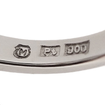 ミキモト 黒蝶真珠(南洋真珠) リング ダイヤモンド Pt900 MIKIMOTO【中古】【125942】