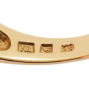 ニナリッチ セイコー エメラルド リング  ダイヤモンド K18イエローゴールド NINA RICCI 透かし【中古】【900048】