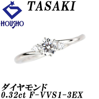 TASAKI Tasaki Pearl Diamond Ring Diamond Pt950 TASAKI Graded Appraisal Certificate [Used] [900075]