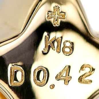 サザンクロス ダイヤモンド ペンダントトップ  K18イエローゴールド Southern Cross 天秤 星座【中古】【900127】