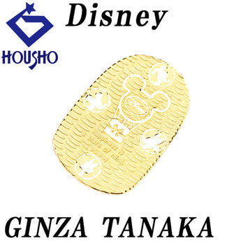 ギンザタナカ ディズニー Disney コイン K24イエローゴールド GINZA TANAKA 純金 小判 ミッキー ミニー ドナルド デイジー キャラクター【中古】【900142】