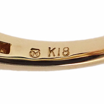 ミキモト コンクパール リング  ダイヤモンド K18イエローゴールド MIKIMOTO 変形カット ファンシーカット テーパーカット ペアシェイプカット【中古】【900147】