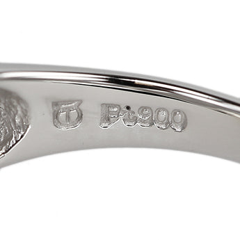 TASAKI Akoya pearl ring, diamond, Pt900 TASAKI [Used] [900204]