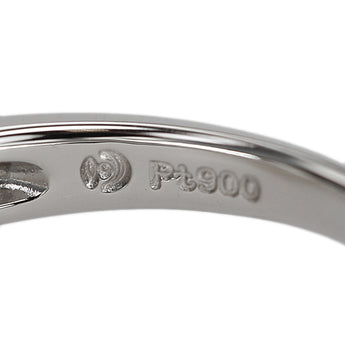TASAKI Akoya Pearl Ring Diamond Pt900 TASAKI [Used] [900206]