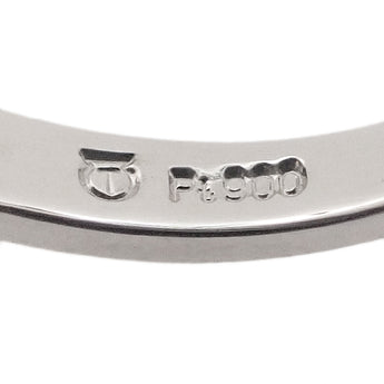 TASAKI Akoya Pearl Ring Diamond Pt900 TASAKI Deformed Cut Fancy Cut Baguette Cut [Used] [900218]