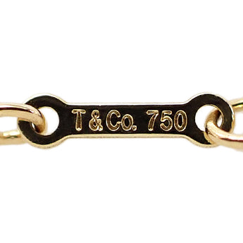 Tiffany Grossular Garnet Victoria Necklace K18 Yellow Gold TIFFANY&amp;Co. Flower Plant Botanical [Used] [900230]