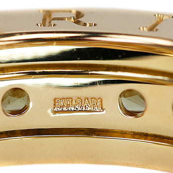 ブルガリ ペリドット ビーゼロワン リング K18イエローゴールド BVLGARI #48 1バンド【中古】【900305】