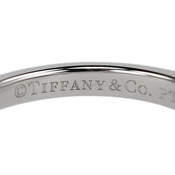 ティファニー ダイヤモンド ソリティア リング  Pt950 TIFFANY&Co. ソリテール グレード付き 鑑定書 一粒石 6本爪【中古】【900311】