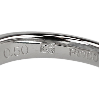 セイコー ダイヤモンド リング  Pt900 SEIKO 梨地 マット ツヤ消し【中古】【900316】
