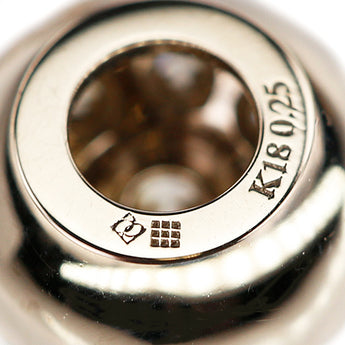 Kashikey Brown Diamond Necklace K18 Brown Gold Kashikey Long [Used] [900336]