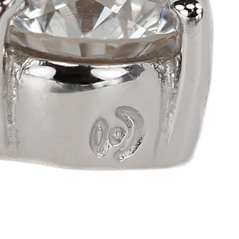 タサキ 田崎真珠 ダイヤモンド ネックレス  K18ホワイトゴールド TASAKI 一粒石 華奢【中古】【900347】