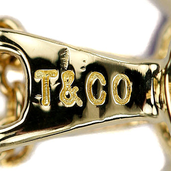ティファニー アメジスト ネックレス ダイヤモンド K18イエローゴールド TIFFANY&Co.【中古】【900369】
