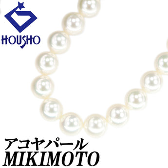 MIKIMOTO Akoya Pearl Necklace SV MIKIMOTO Strand [Used] [900376]