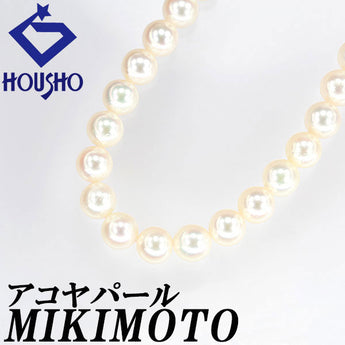 MIKIMOTO Akoya Pearl Necklace SV MIKIMOTO Long Strand [Used] [900379]