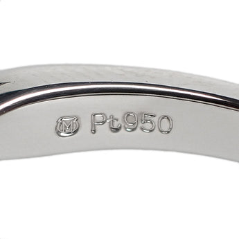 MIKIMOTO Akoya pearl ring, diamond, Pt950 MIKIMOTO [Used] [900404]