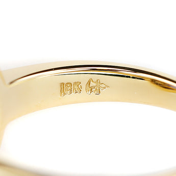 タンザナイト リング  ダイヤモンド K18イエローゴールド【中古】【900421】
