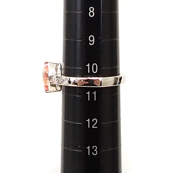 ピンクサファイア リング  ダイヤモンド Pt900【中古】【900452】