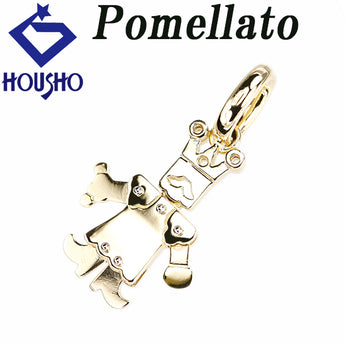 ポメラート ペンダントトップ K18イエローゴールド Pomellato 王様 キング 人形 ドール 揺れる 地金のみ 石なし【中古】【900457】