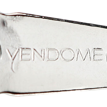 VENDOME AOYAMA Diamond Necklace Pt900 Pt850 VENDOME AOYAMA Cross Delicate [Used] [900529]
