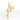 Sirena Azzurro Diamond Earrings K18 Yellow Gold K18 White Gold Sirena Azzurro Matte Texture [Used] [900538]