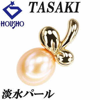 TASAKI Tasaki Pearl Freshwater Pearl Pendant Top K18 Yellow Gold TASAKI Single Pearl [Used] [900569]