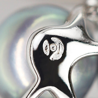 タサキ 田崎真珠 アコヤ真珠 ペンダントトップ ダイヤモンド K18ホワイトゴールド TASAKI【中古】【900576】