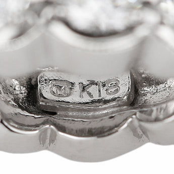 ミキモト 黒蝶真珠(南洋真珠) ペンダントトップ ダイヤモンド K18ホワイトゴールド MIKIMOTO【中古】【900579】