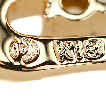 TASAKI Akoya Pearl Necklace Diamond K18 Yellow Gold TASAKI Openwork [Used] [900587]