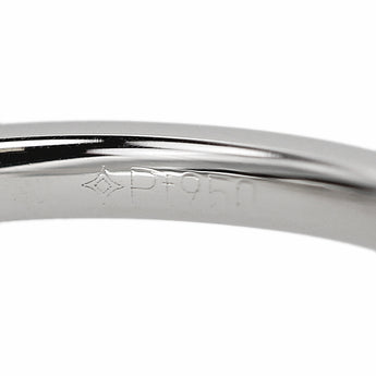 ジーエスティービー ダイヤモンド リング  ダイヤモンド Pt950 GSTV オーバルカット 変形カット ファンシーカット【中古】【900602】