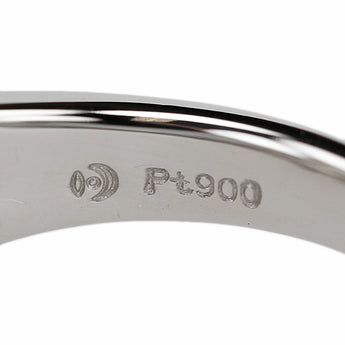 タサキ 田崎真珠 アコヤ真珠 リング ダイヤモンド Pt900 TASAKI【中古】【900603】